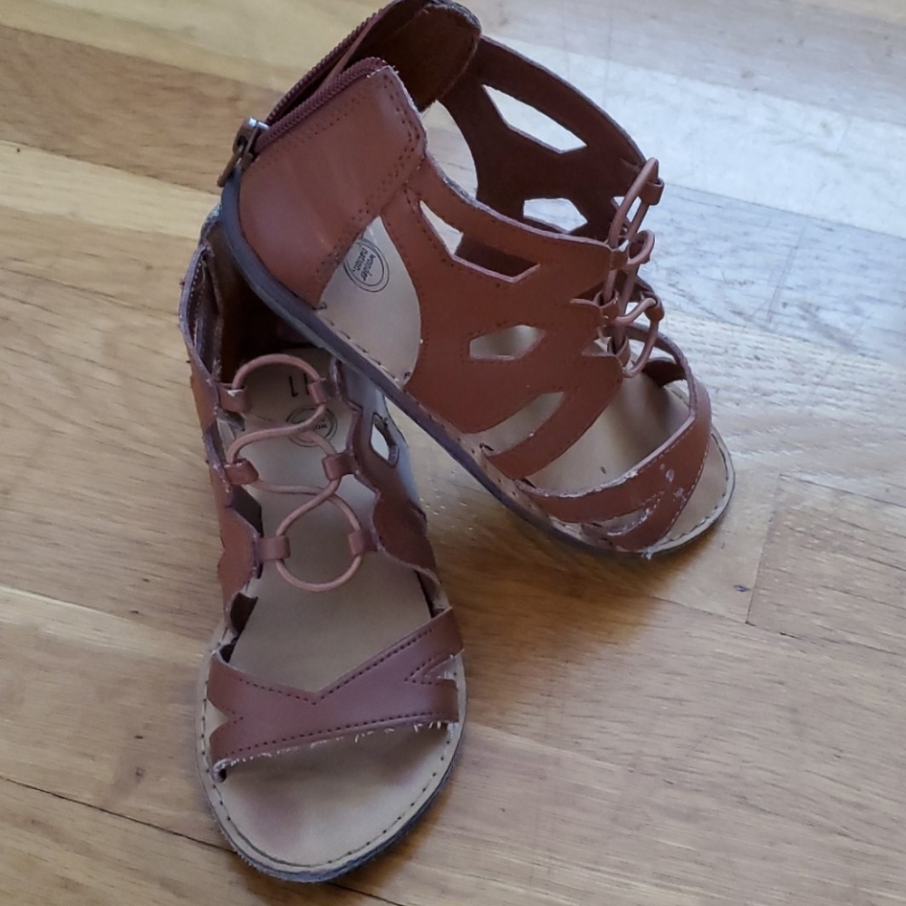 Girls‎ brown sandals - Picture 2 of 3